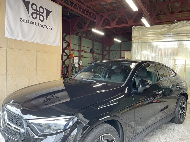 モールラッピング　ベンツGLC