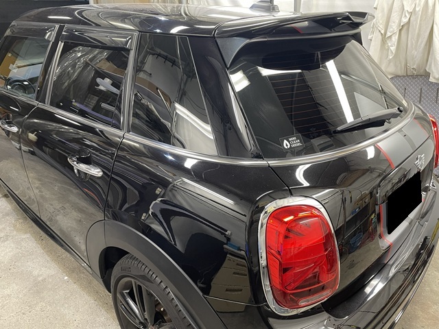 ウンドフィルム施工　ミニクーパーSD