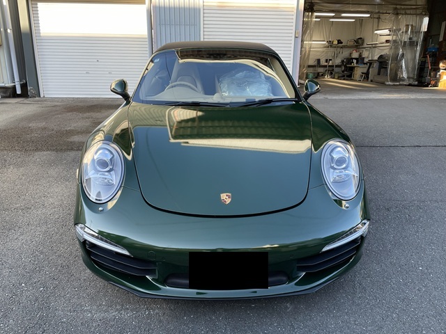 フルラッピング施工　ポルシェ911