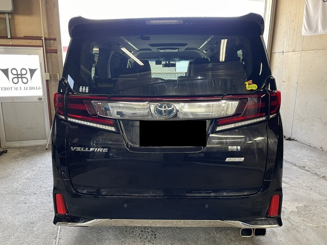 社外テールランプ交換　ヴェルファイア